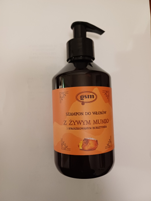 Szampon  300ml – Żywe Mumio zadba  o Twoje włosy.