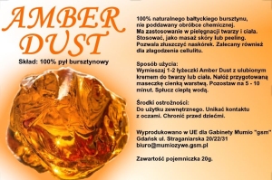 Amber Dust - pył bursztynowy (20g)