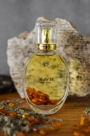 Bursztynowe Perfumy Damskie MOLLY 24 - SOLEIL (50 ml)